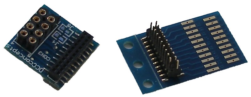 DCC Concepts ESU Universal Adapter 21 Pin (21MTC)
