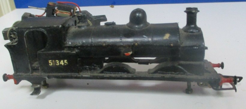Cotswold LYR Barton Wright Class 23 0-6-0 saddle tank body side view, as purchased off eBay