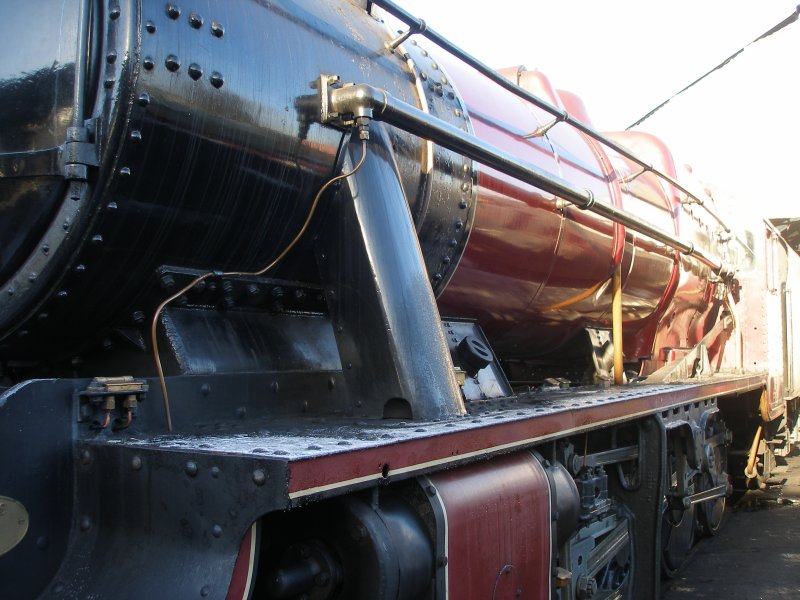 Stanier 8F driver's side footplating