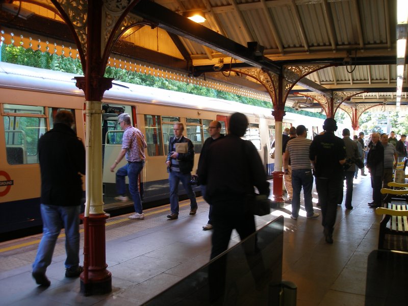 A60 farewell tour standing at Chesham station on 29 September 2015