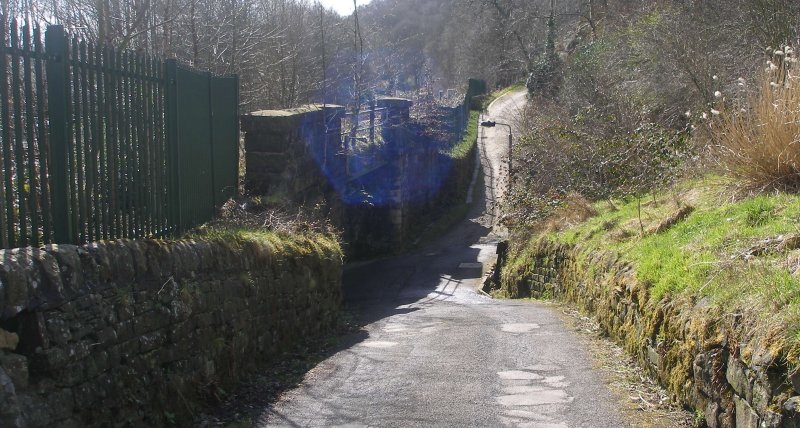 Todmorden West Bridge 103 approaches