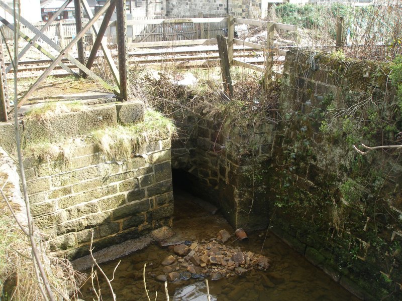 Walsden Footbridge (Bridge 98) surveyed on Friday 25 March 2016.