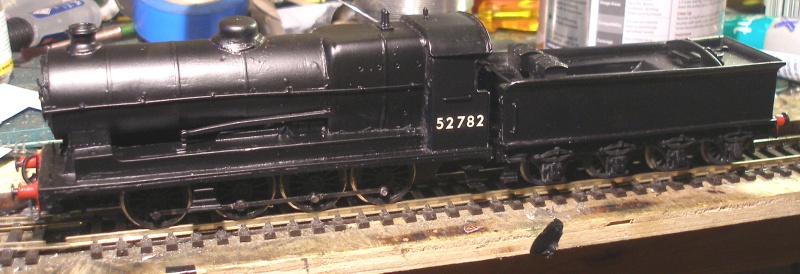 Sutherland Models LYR Class 31 0-8-0 heavy goods loco with BR number applied to the driver's side