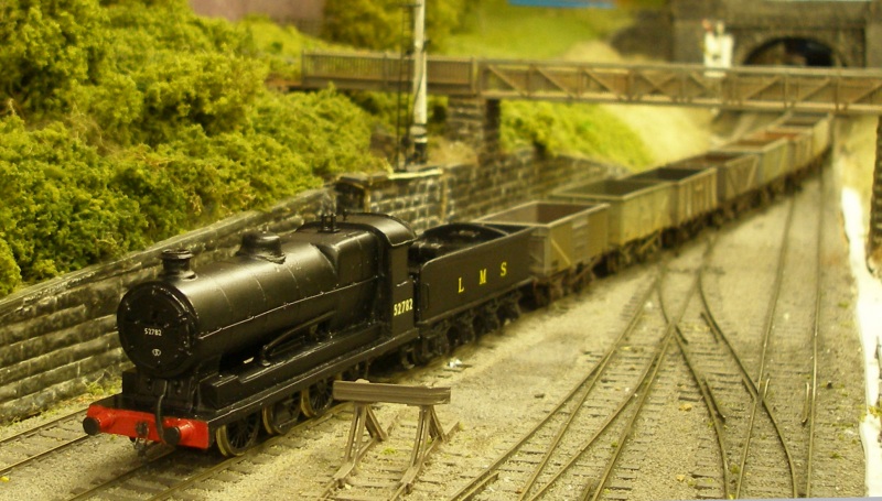 Sutherland Models LYR Class 31 0-8-0 heavy goods loco takes the Copy Pit line at Hall Royd Junction with a train of coal wagons.