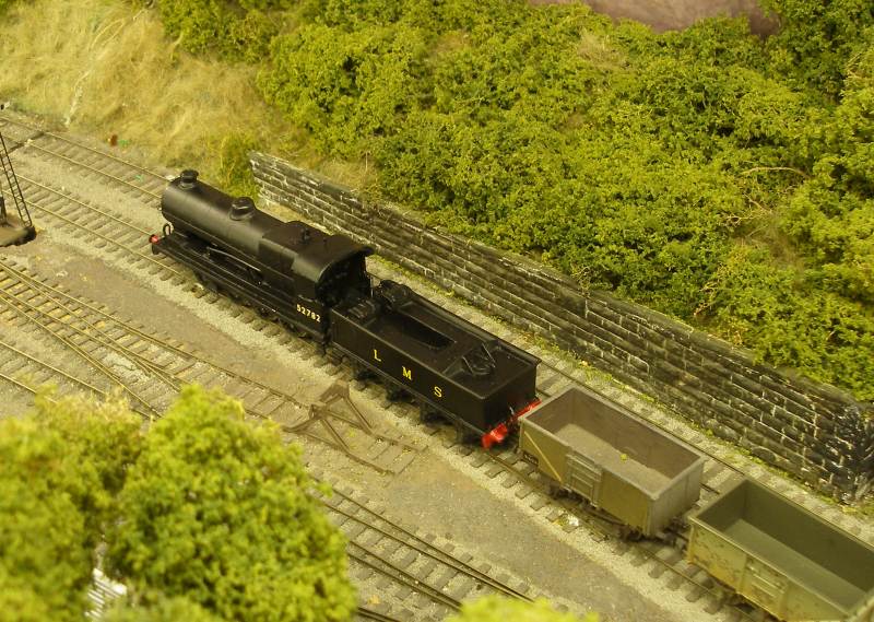 Sutherland Models LYR Class 31 0-8-0 heavy goods loco takes the Copy Pit line at Hall Royd Junction with a train of coal wagons.