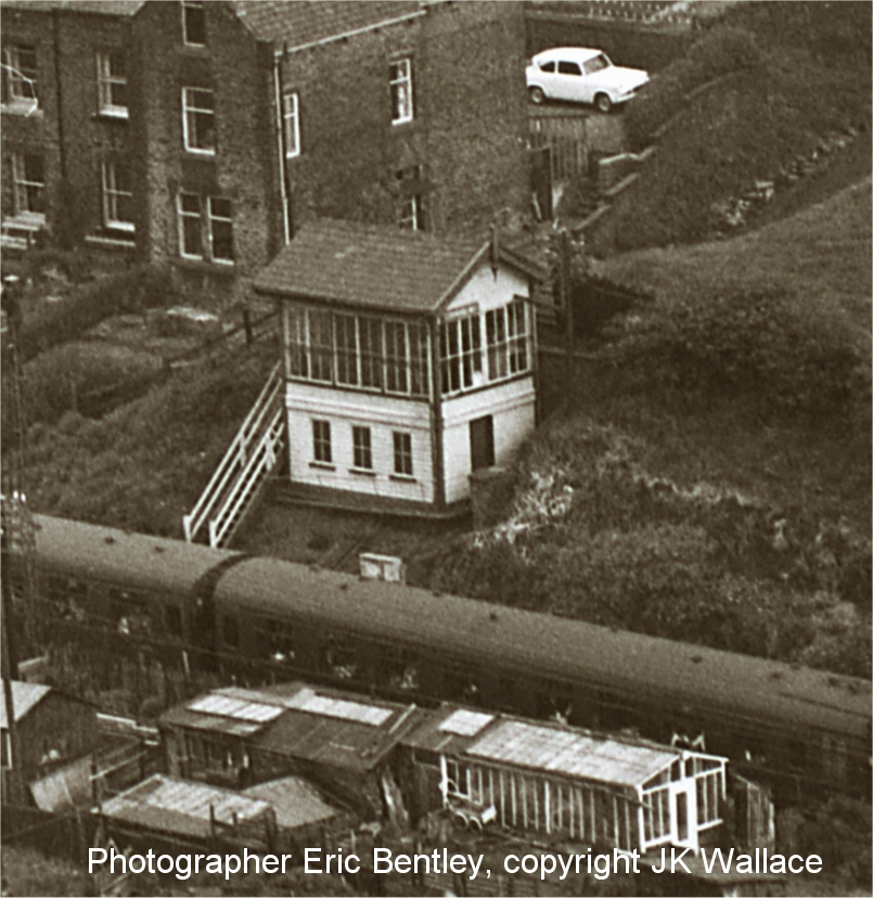 Cornholme signal box 4 June 1966