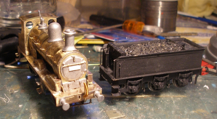 Craftsman L&YR Aspinall Class 27: complete but unpainted loco front