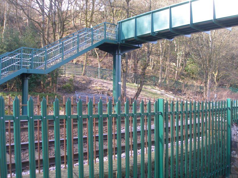 Calder Valley Dobroyd Crossing Footbridge Bridge 102A