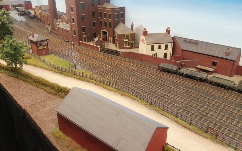Eccleston LYR P4 model railway: shed