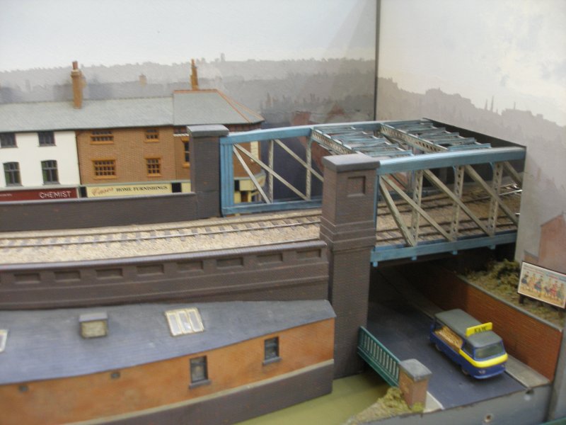 Shipley Model Railway Society's Leicester South layout as seen at Alexandra Palace on Sunday 29 March 2015.