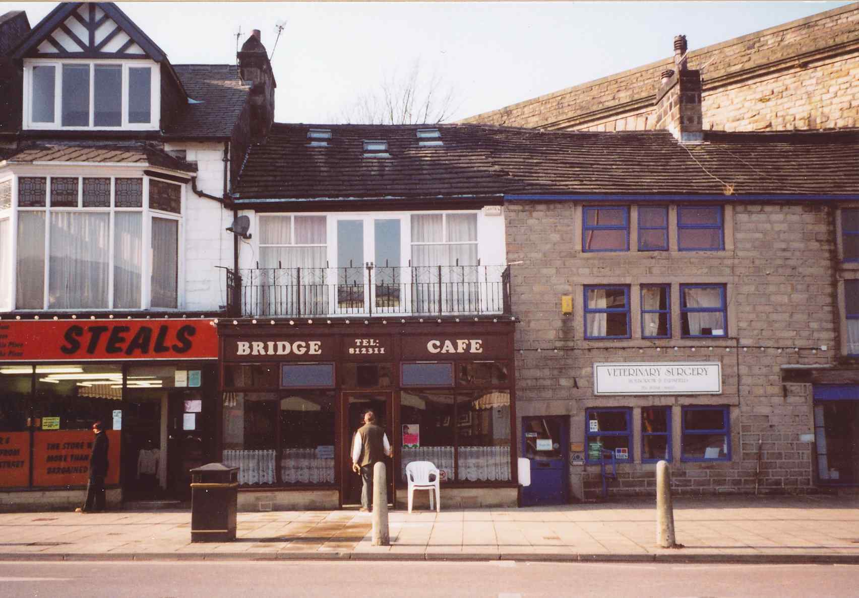 39 Burnley Road, Todmorden; as Bridge Cafe (now Rose's)