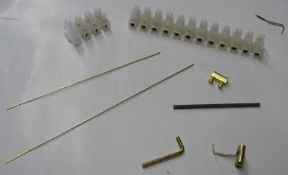 Parts to make point switching assembly