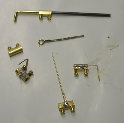 Pre-formed parts awaiting assembly