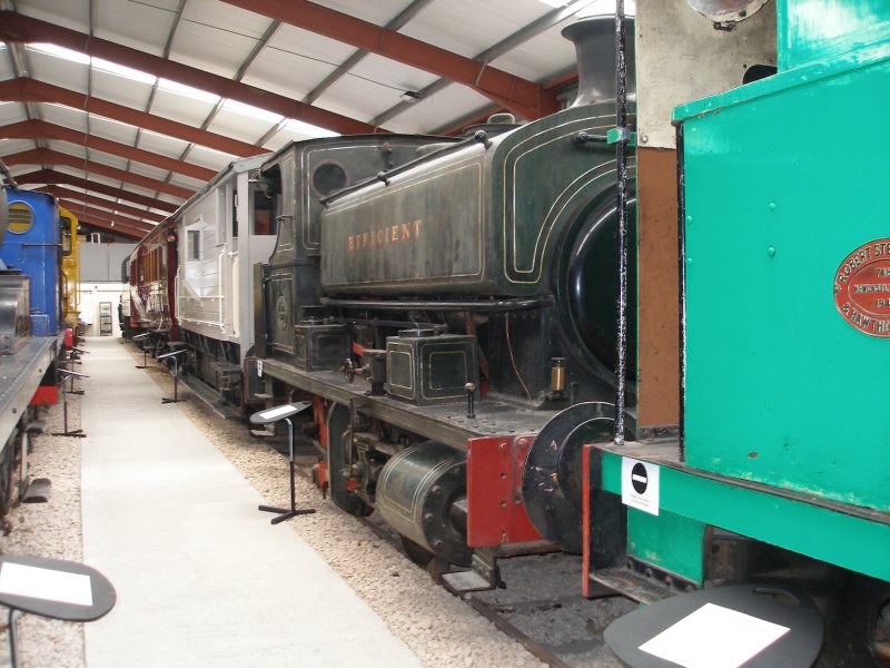 Liverpool Locomotive Preservation Group's 'Efficient' as seen at the Ribble Steam Centre, Preston.