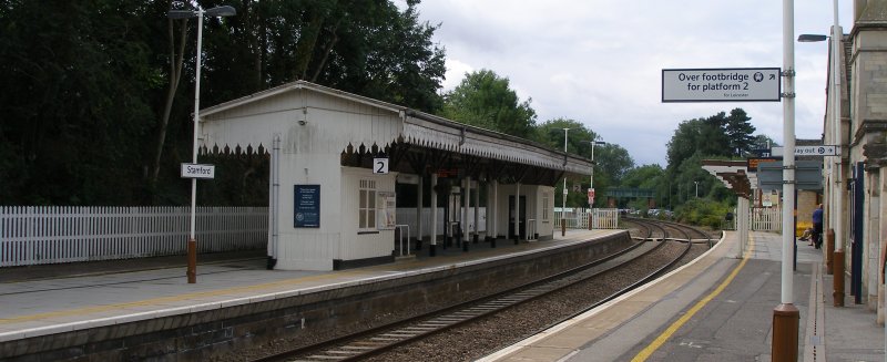 Stamford Railway Station Platform June 2015