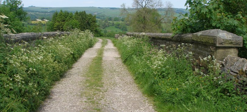 The second bridge north of Tissington