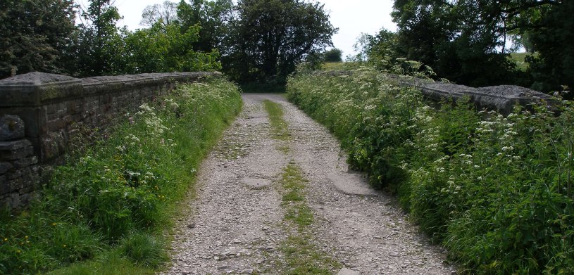 The second bridge north of Tissington