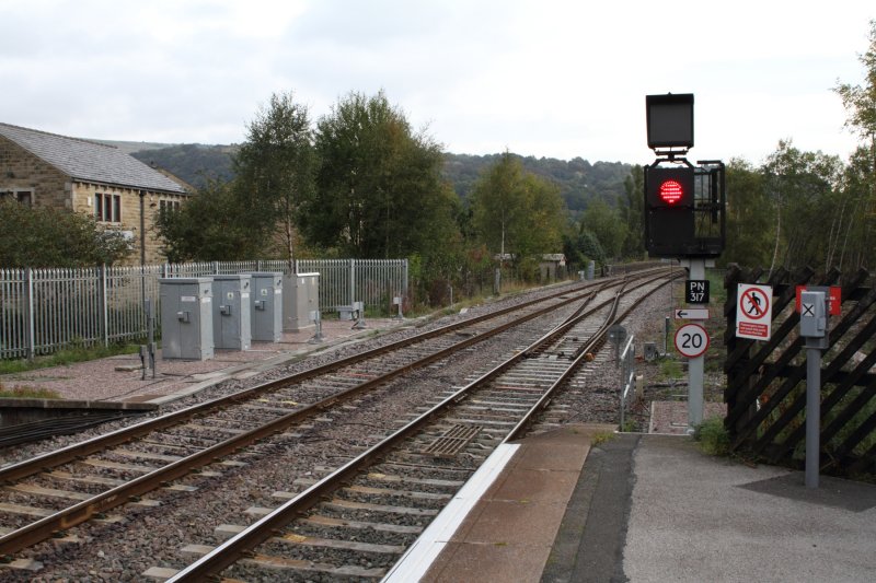 Signal PN317 at Todmorden, 3 October 2014 