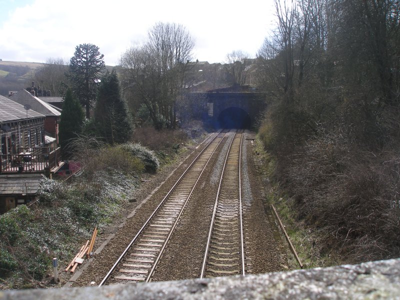 Winterbutlee Tunnel eastern portal on 25 March 2016