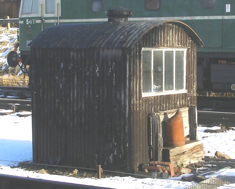Corrugated iron lamp hut, Loughborough